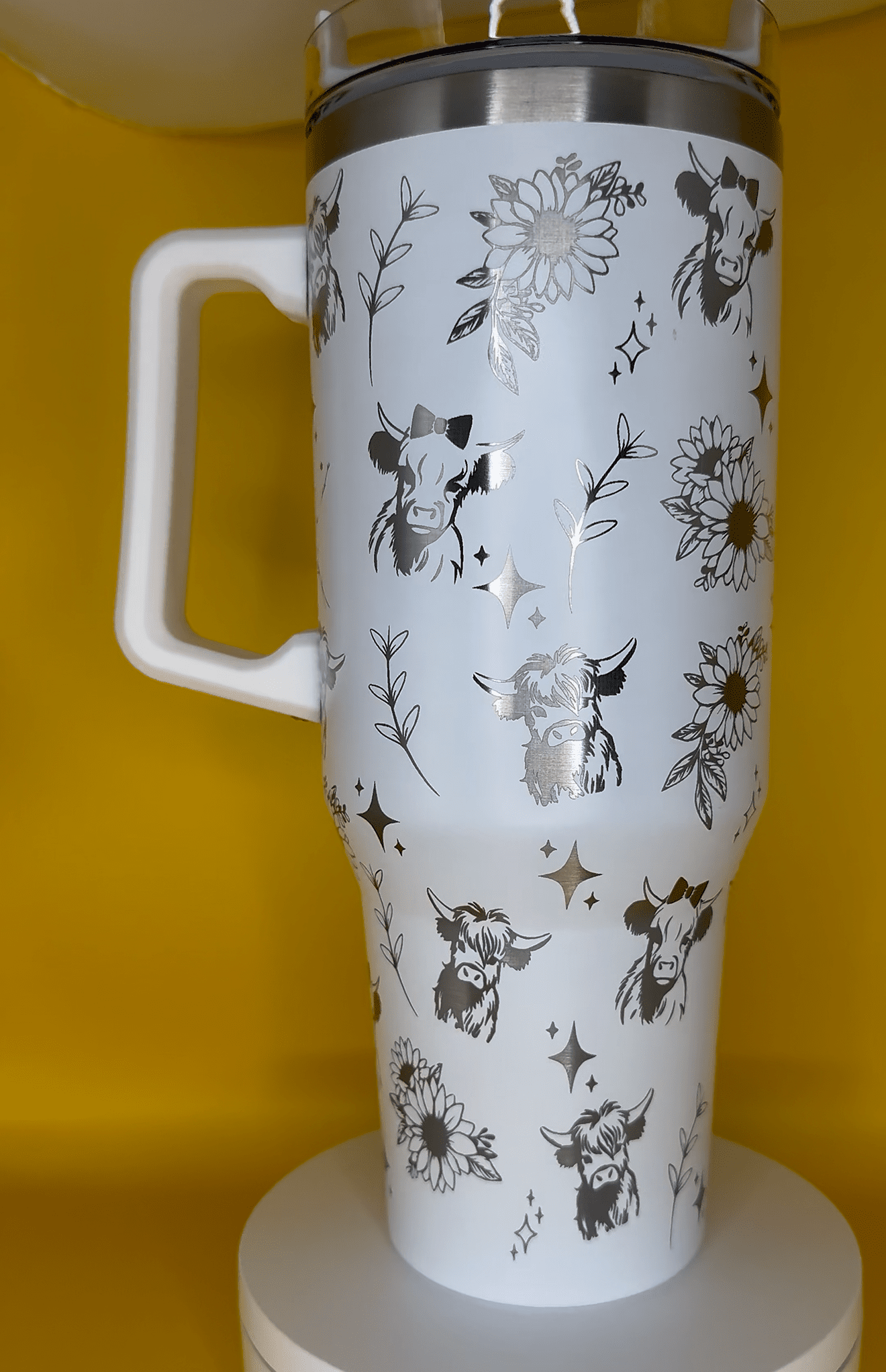 40oz Personalised Laser Engraved Tumblers – custom engraved gift by Kiwi Creations