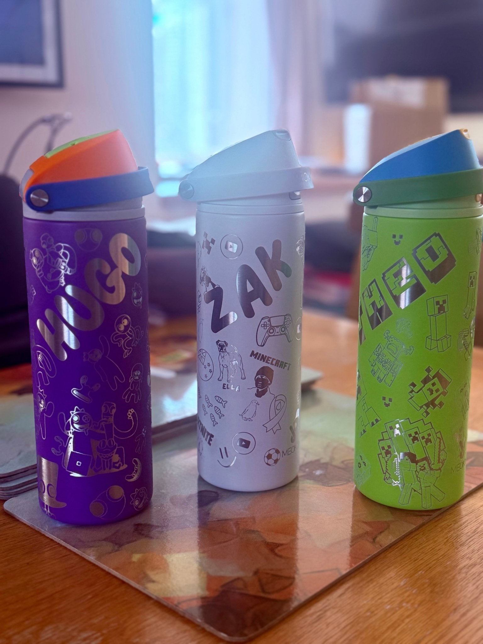 Meoky Personalised Laser Engraved Tumblers – custom engraved gift by Kiwi Creations