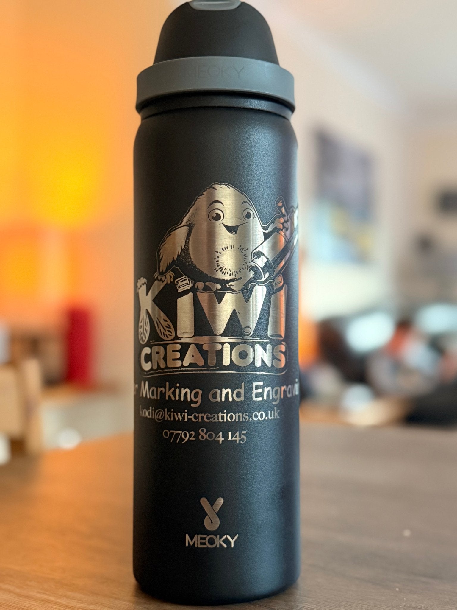 Meoky Personalised Laser Engraved Tumblers – custom engraved gift by Kiwi Creations