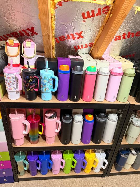 MEOKY 40oz Dual Flip Tumbler – custom engraved gift by Kiwi Creations