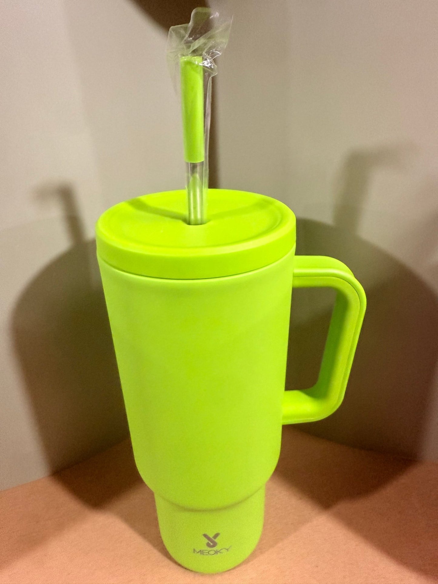 MEOKY 40oz (Removable straw with side handle) – custom engraved gift by Kiwi Creations