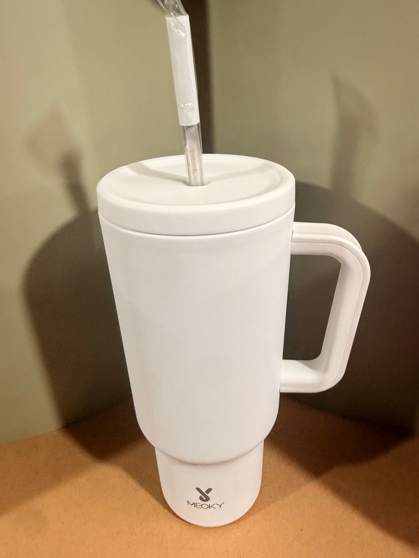 MEOKY 40oz (Removable straw with side handle) – custom engraved gift by Kiwi Creations