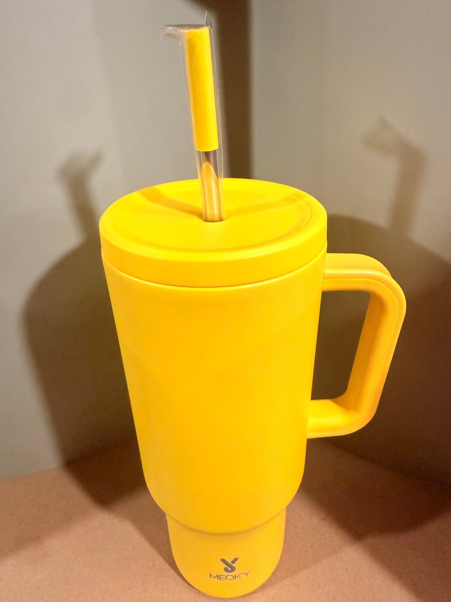 MEOKY 40oz (Removable straw with side handle) – custom engraved gift by Kiwi Creations