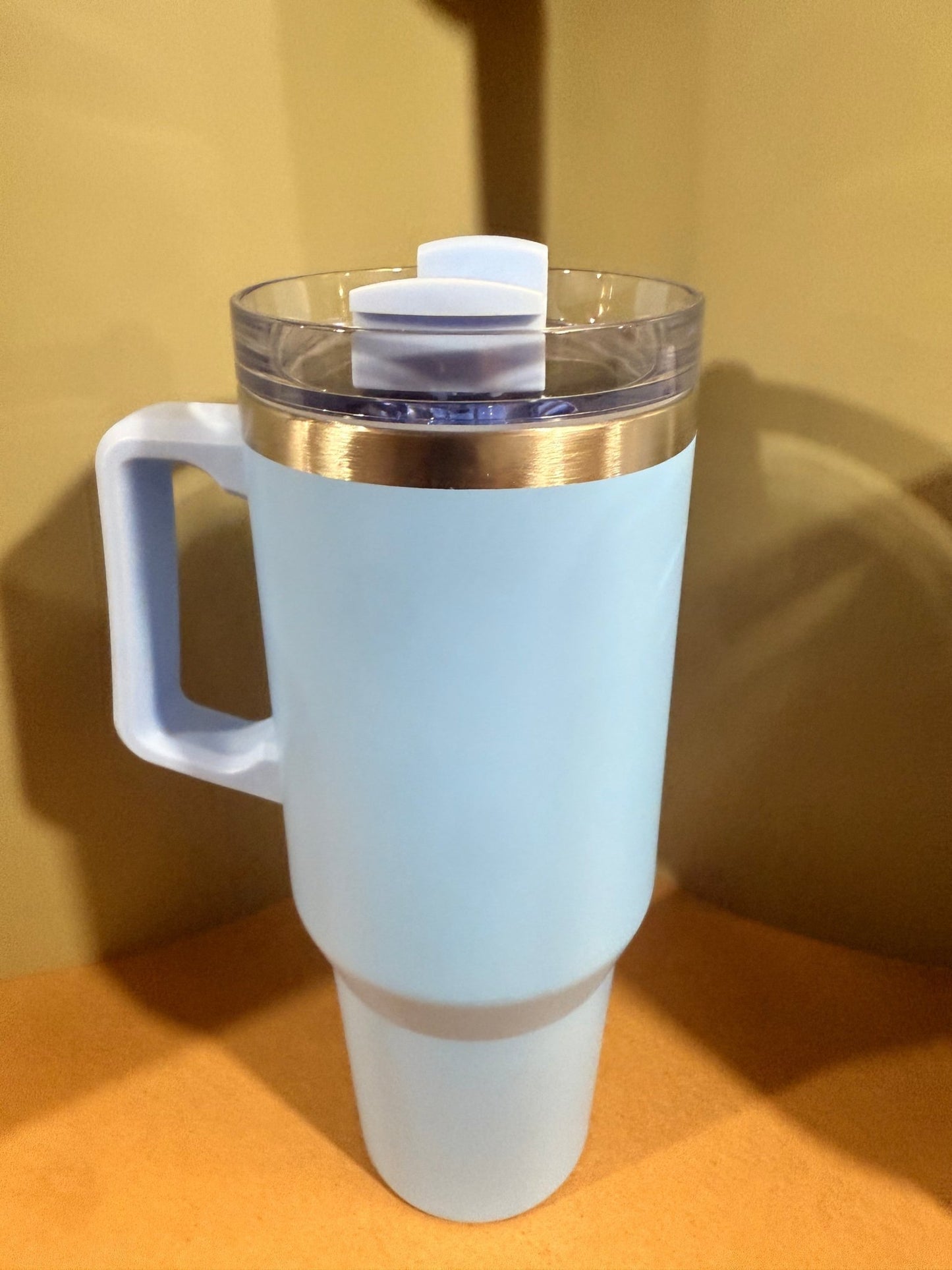 40oz (1200ml) Stainless Steel Nitro (Removable straw with side handle) – custom engraved gift by Kiwi Creations