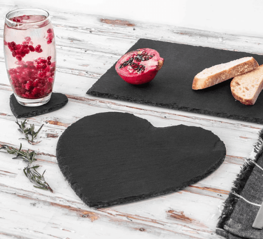 10cm Heart Coaster – custom engraved gift by Kiwi Creations