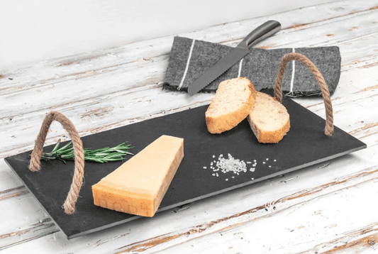 Serving Tray Rope Handles (40x20cm) – custom engraved gift by Kiwi Creations