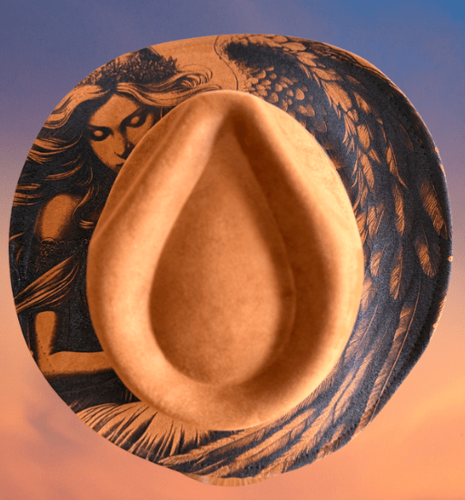 Cowboy Hat (Personalised) – custom engraved gift by Kiwi Creations