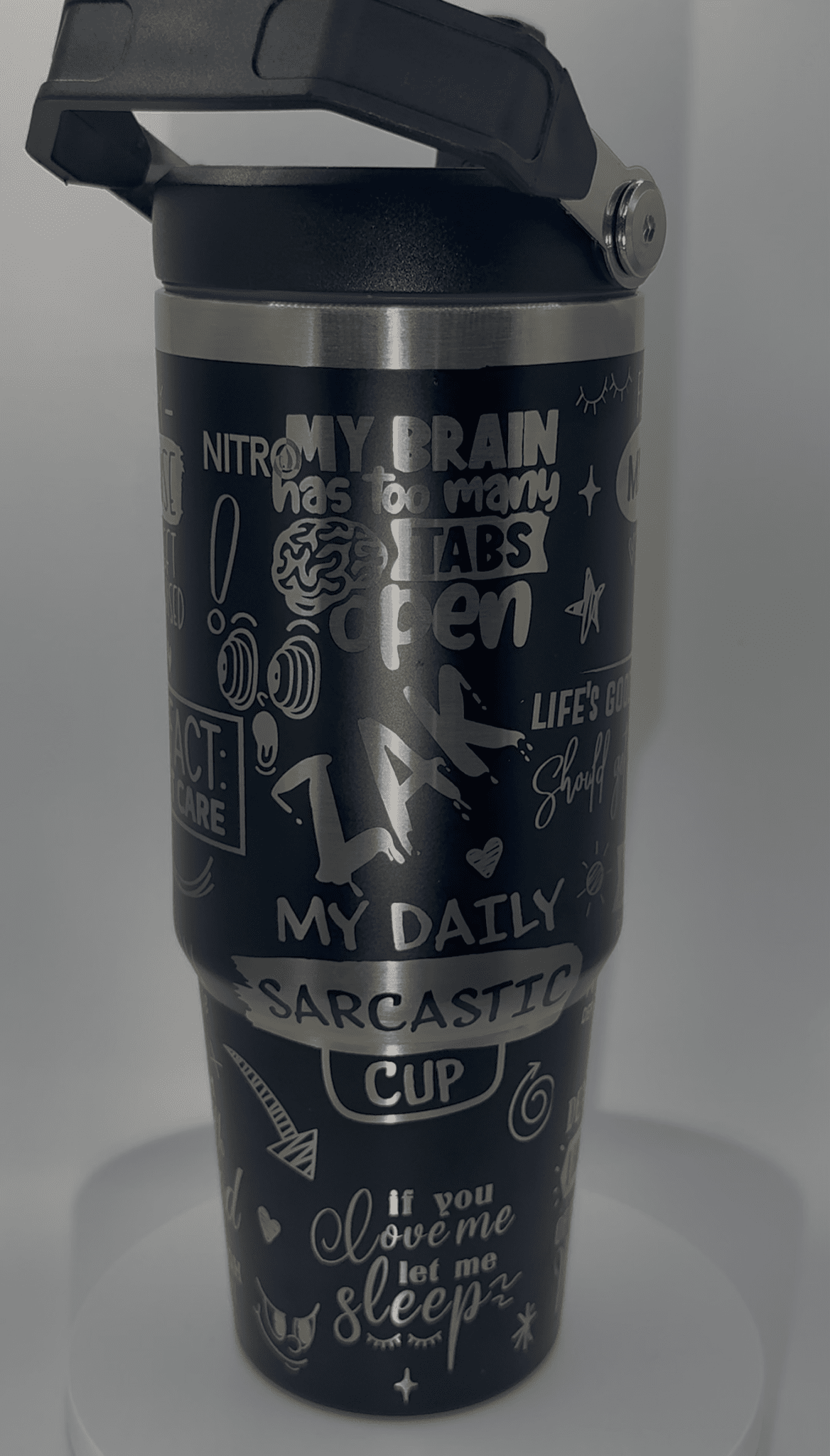28oz Personalised Laser Engraved Tumbler – custom engraved gift by Kiwi Creations