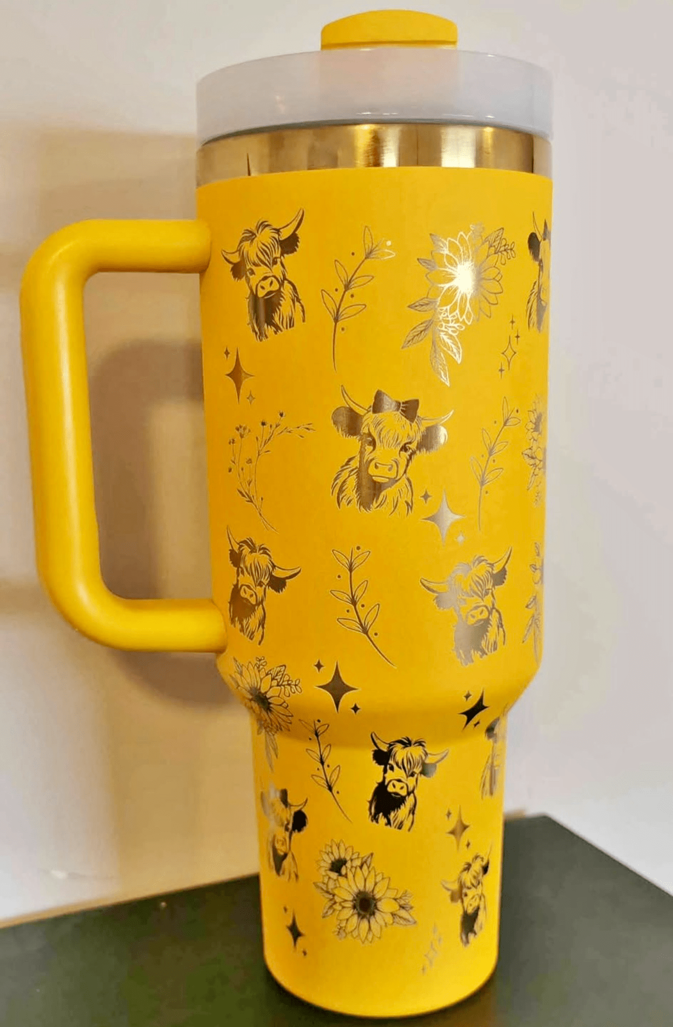 40oz Personalised Laser Engraved Tumblers – custom engraved gift by Kiwi Creations