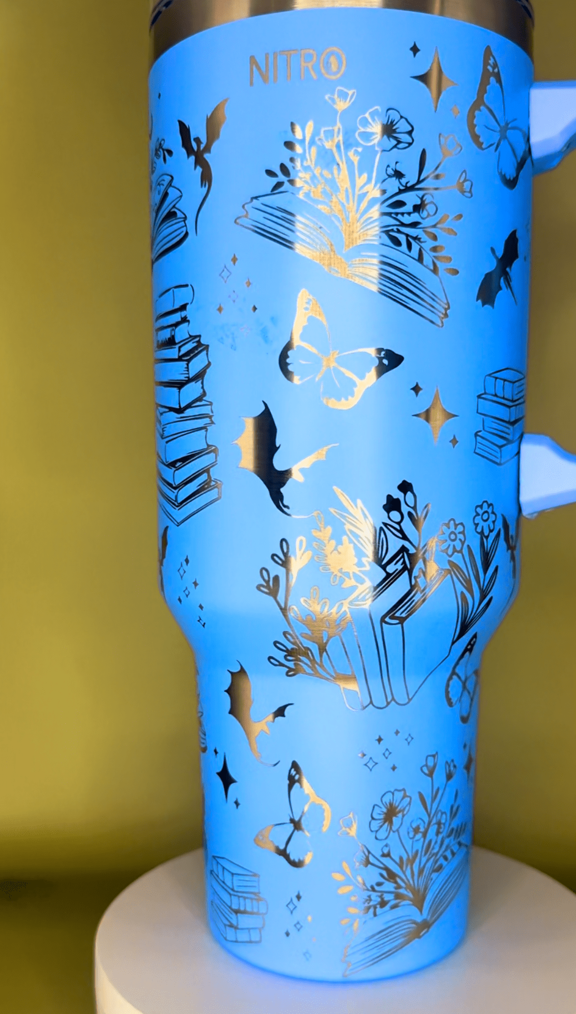 40oz Personalised Laser Engraved Tumblers – custom engraved gift by Kiwi Creations