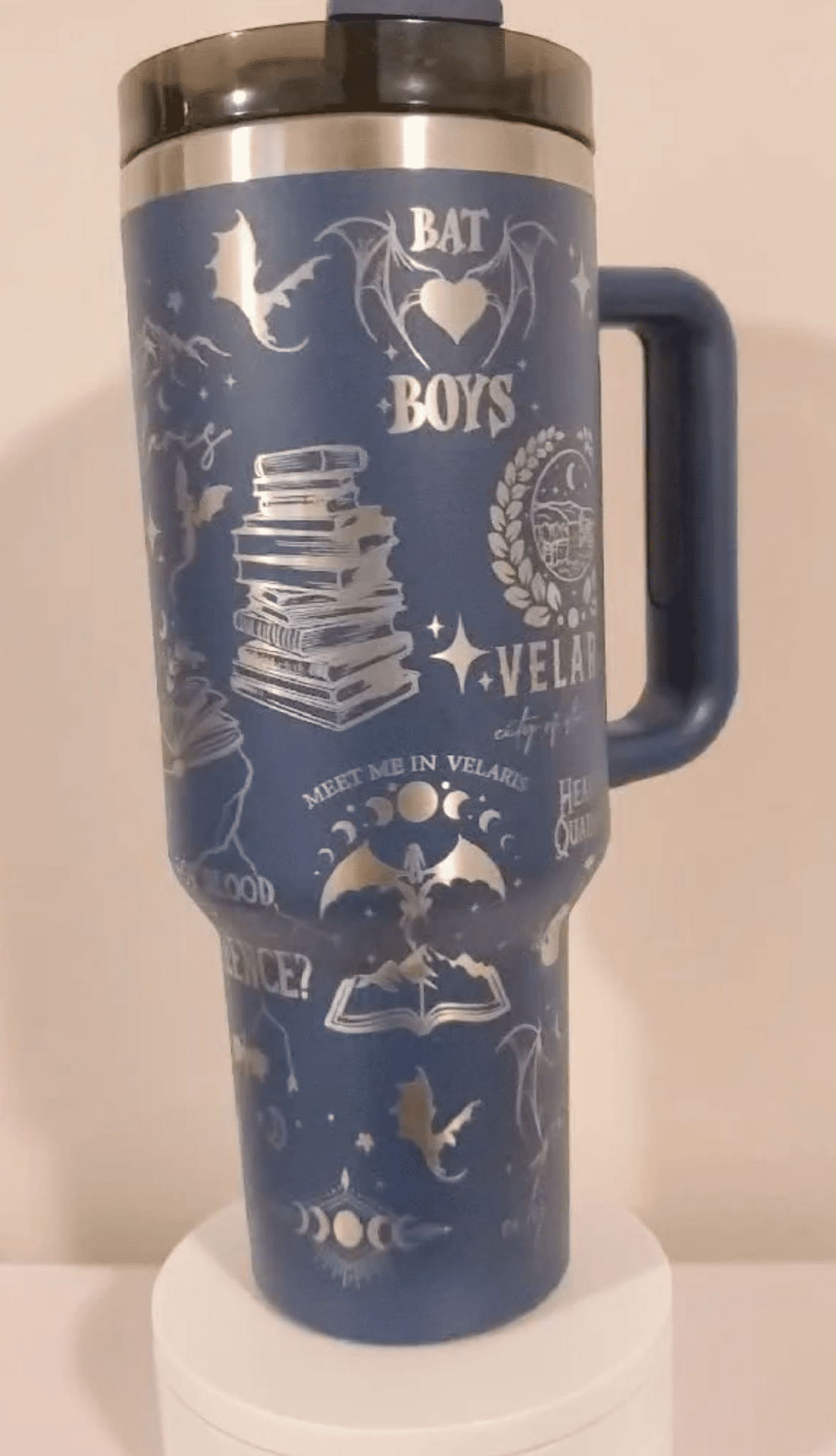 40oz Personalised Laser Engraved Tumblers – custom engraved gift by Kiwi Creations